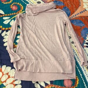 GAP Soft Pink Cowl Neck Sweater
